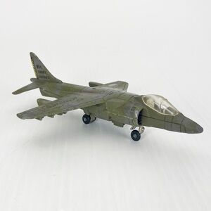 Vintage ERTL Force One US Marines Diecast Harrier Jet Plane Toy 7 Inches